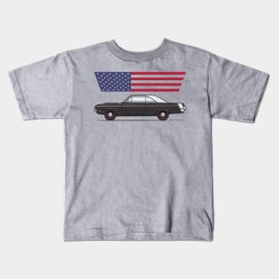 Black USA Kids T-Shirt